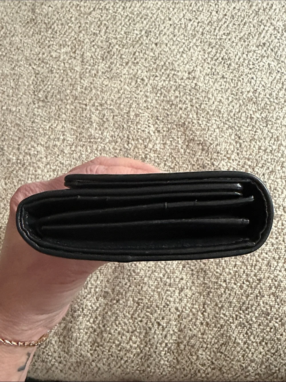 MCM Cognac Visetos Continental Wallet with Colorful Stripe Accents - Picture 6 of 11